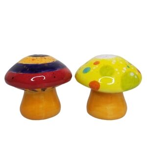 Mushroom Salt and Pepper Shaker Set 2.5" Tall‎